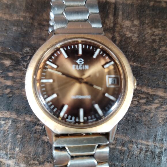 Vintage Elgin Mens Automatic Self-Winding Watch - Picture 2 of 4